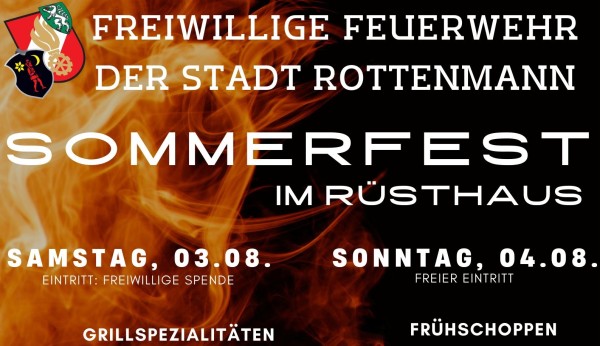 Sommerfest der Feuerwehr Rottenmann