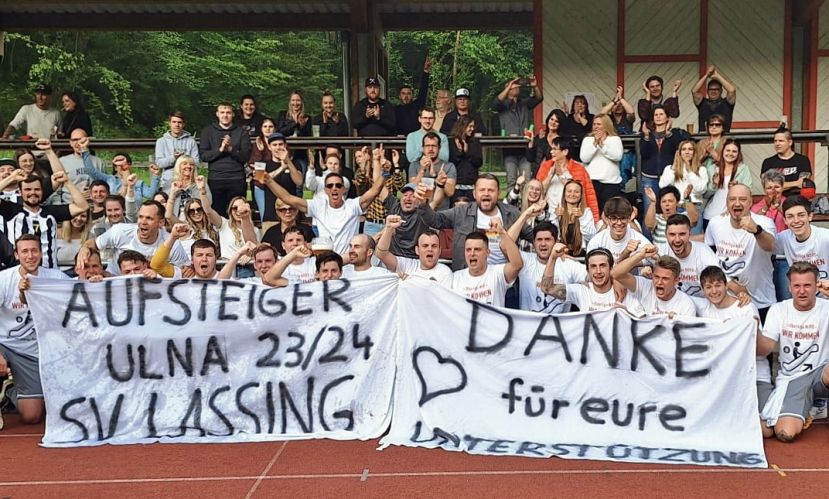 Den Aufstieg in die Oberliga geschafft