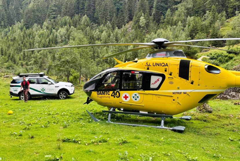 Alpinunfall auf der Lackneralm bei Schladming