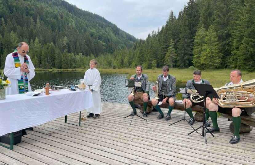 Almkirtag am Spechtensee