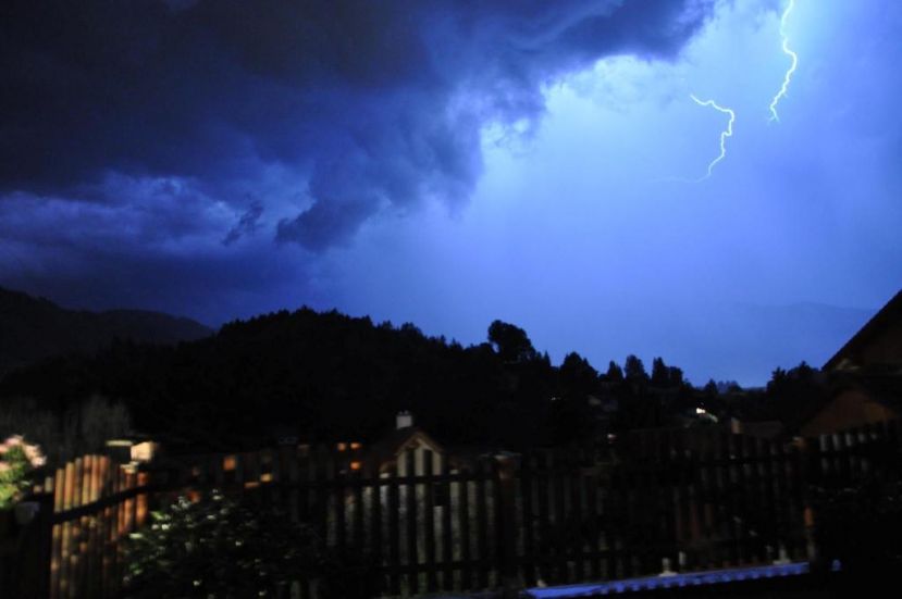 Absage wegen Schlechtwetterfront