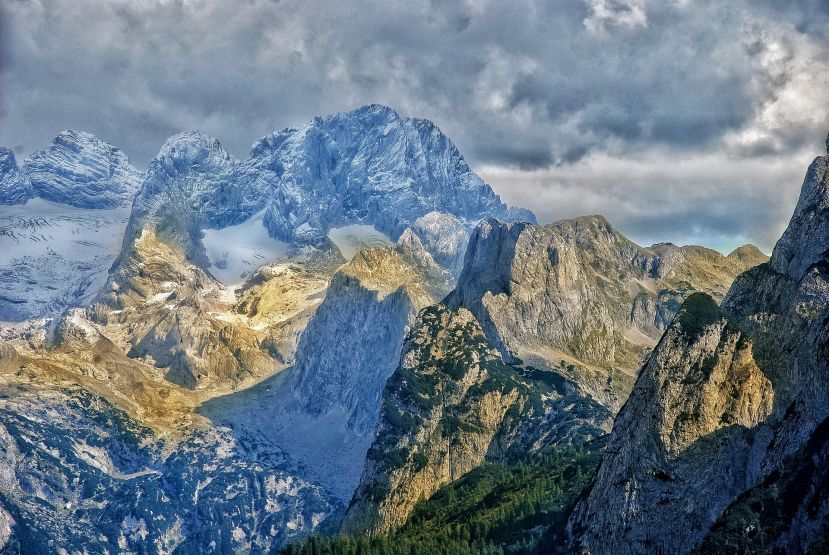 Alpine Notlage am Dachstein