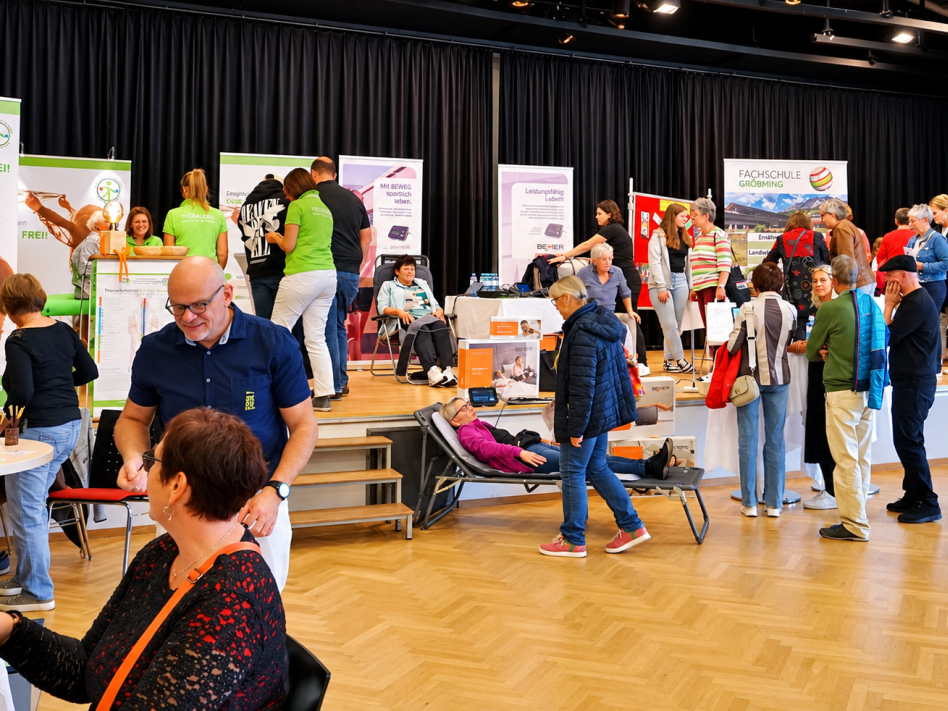 Großer Besucherandrang bei der Gesundheitsmesse