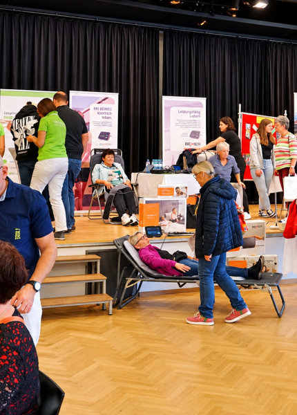 Großer Besucherandrang bei der Gesundheitsmesse