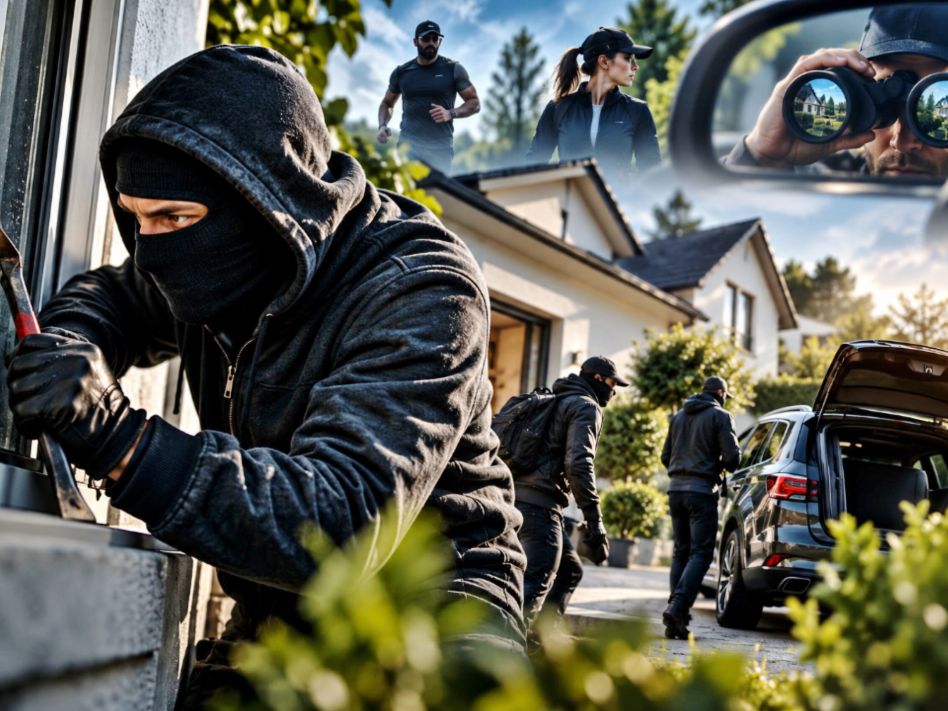 Einbrecher schlagen am helllichten Tag zu